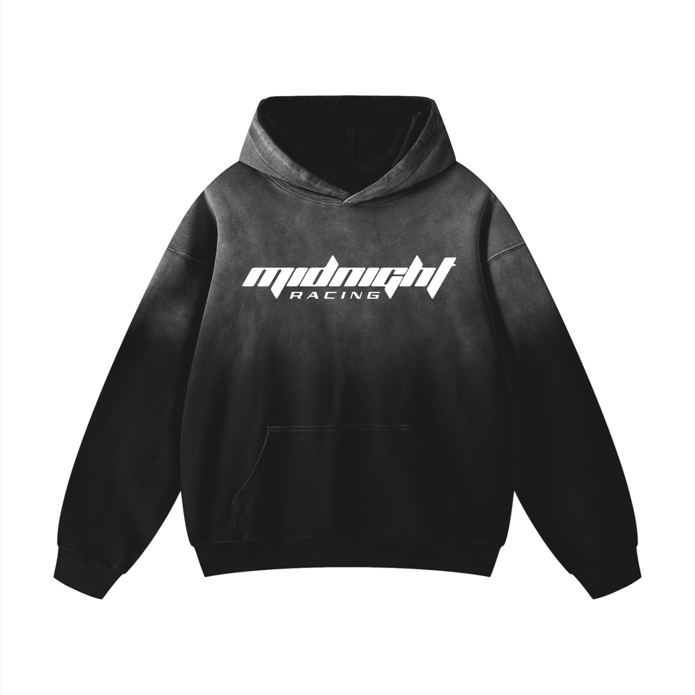 MIDNIGHT HEAVY FADE OVERSIZED HOODIE (BONUS PIECE) – Midnight Racing ™