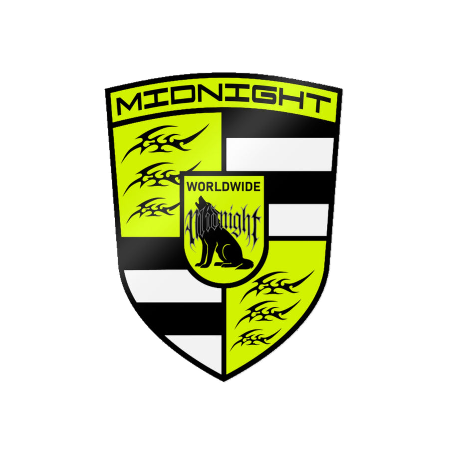 Copy of High Quality Crest Sticker (Green)