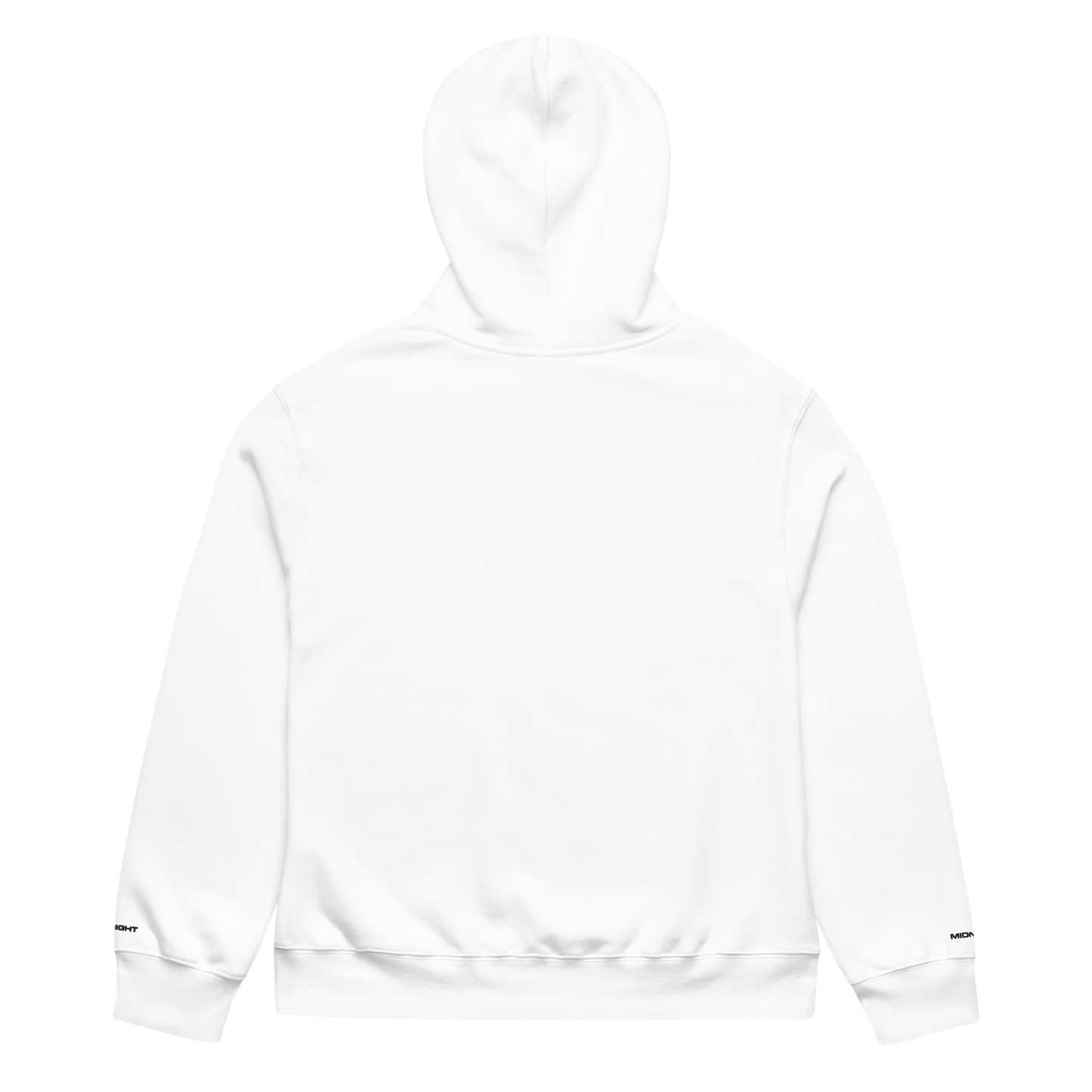 MDN8 Embroidered Hoodie (White)