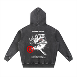 BE UNIQUE WASHED HOODIE