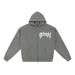Built After Dark Essential Fleece Zip-Through Hoodie
