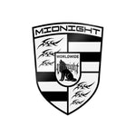 High Quality Crest Sticker (White)