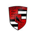 High Quality Crest Sticker (Red)
