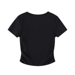 WOMEN’S RUCHED CROP
