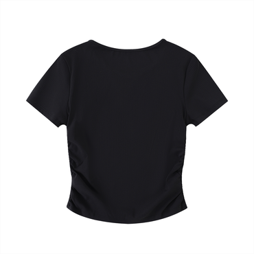 WOMEN’S RUCHED CROP