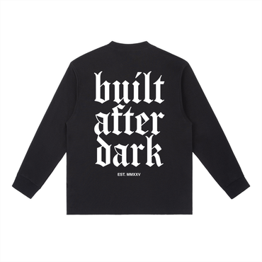 Built After Dark Essential Crewneck Long-Sleeve T-Shirt