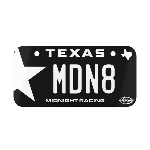 (Bike) MDN8 Vanity Plate — Texas