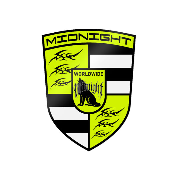 Copy of High Quality Crest Sticker (Green)
