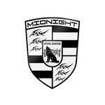 High Quality Crest Sticker (White)