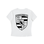 Racing Baby Tee (White)
