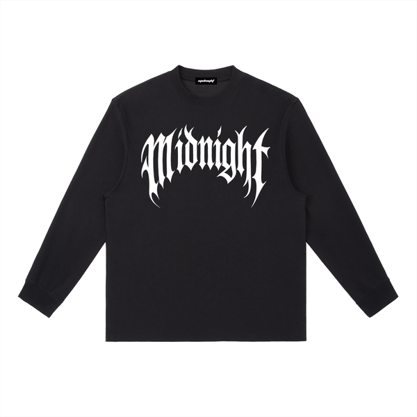 Built After Dark Essential Crewneck Long-Sleeve T-Shirt