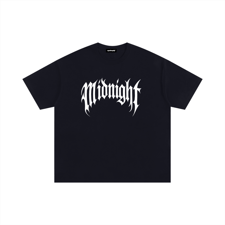Built After Dark Oversized Cotton T-Shirt
