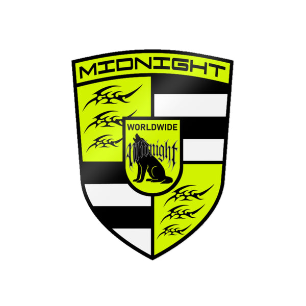 Copy of High Quality Crest Sticker (Green)