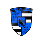 High Quality Crest Sticker (Blue)