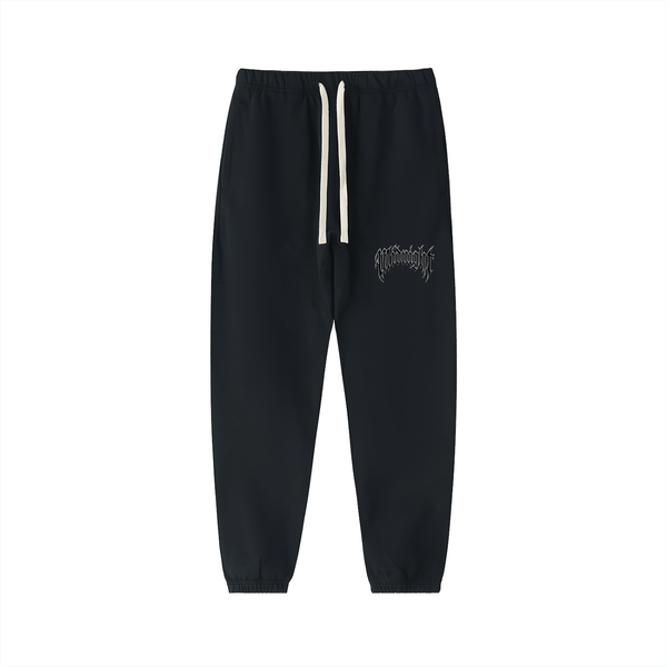 Built After Dark Heavyweight Cotton Sweatpants — Midnight Racing™ Car Culture Fleece Pants