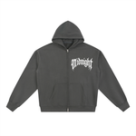 Built After Dark Essential Fleece Zip-Through Hoodie