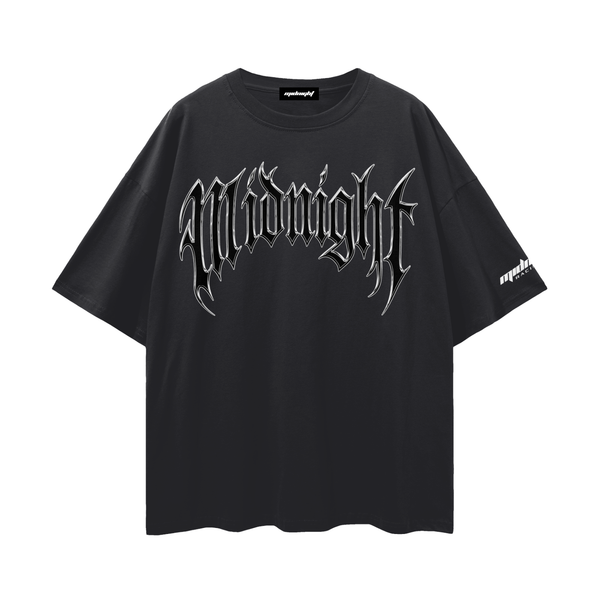 Built After Dark Loose Drop Shoulder T-Shirt (Black)