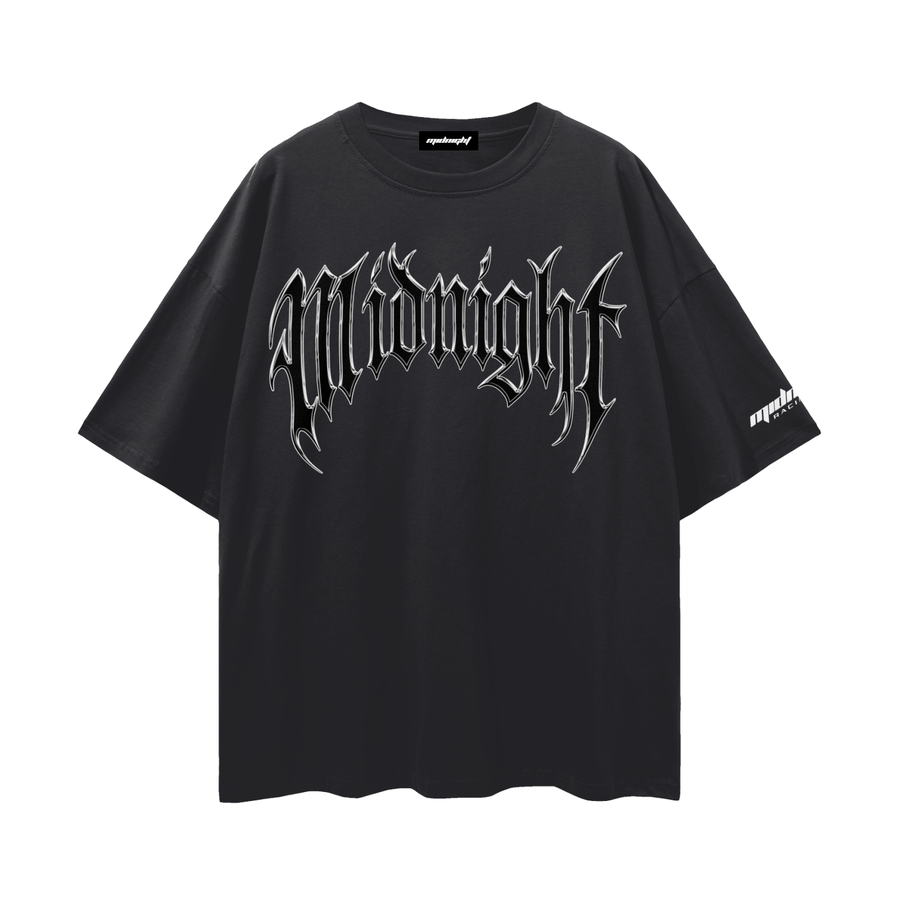 Built After Dark Loose Drop Shoulder T-Shirt (Black)