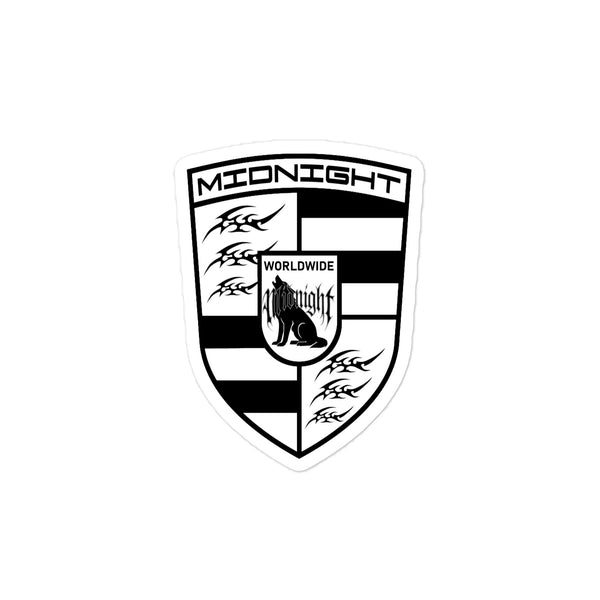 White Crest Sticker